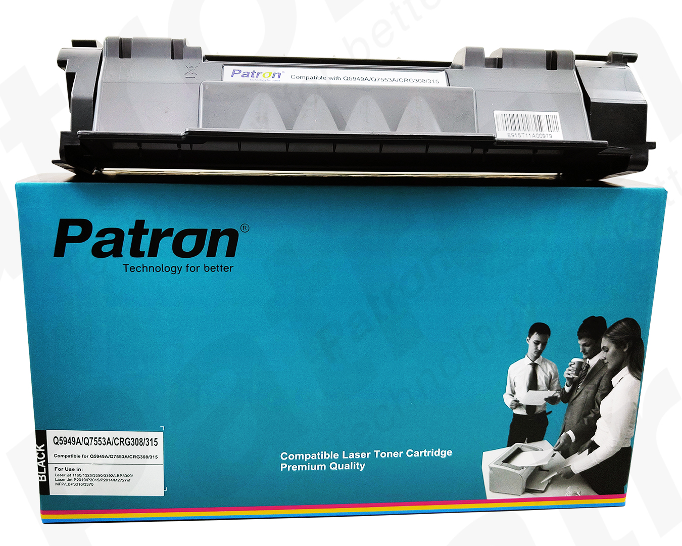 PATRON Laser Toner Cartridge Q7553A (53A)